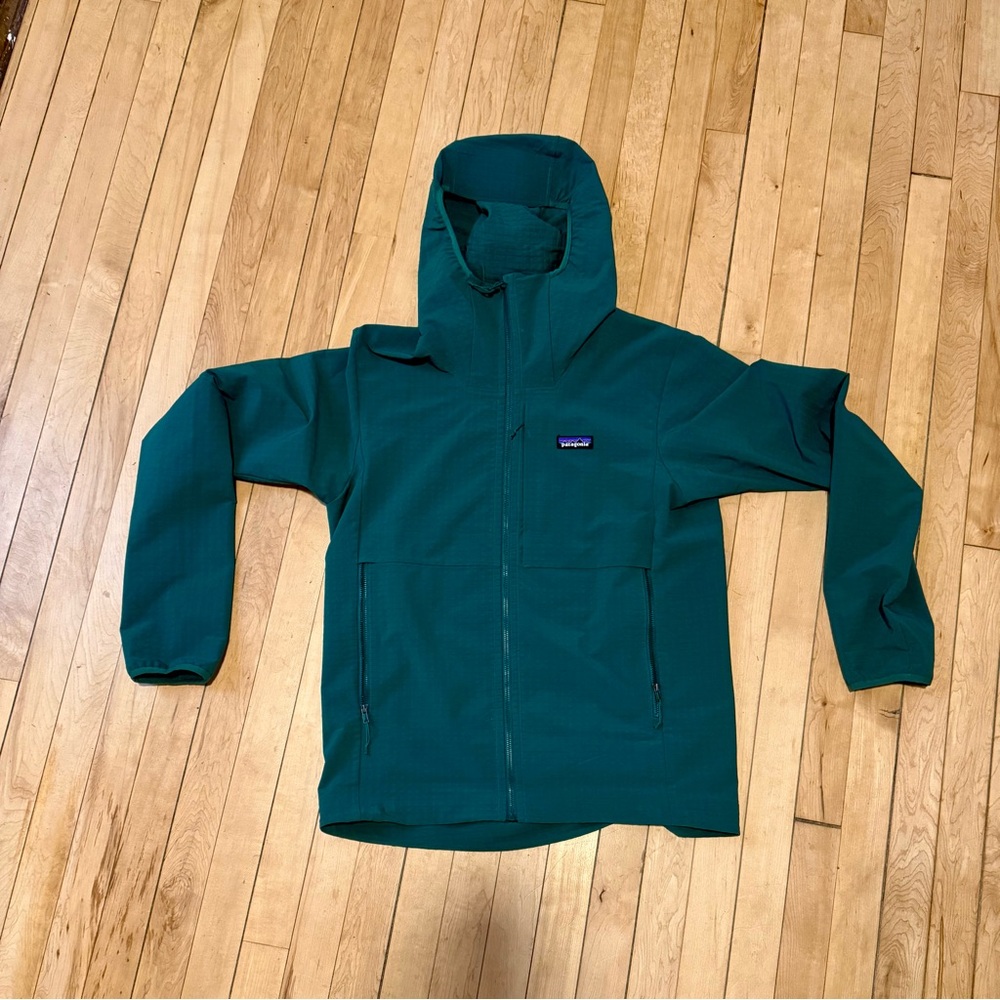 Patagonia R1 TechFace Fleece Softshell Hooded Jacket